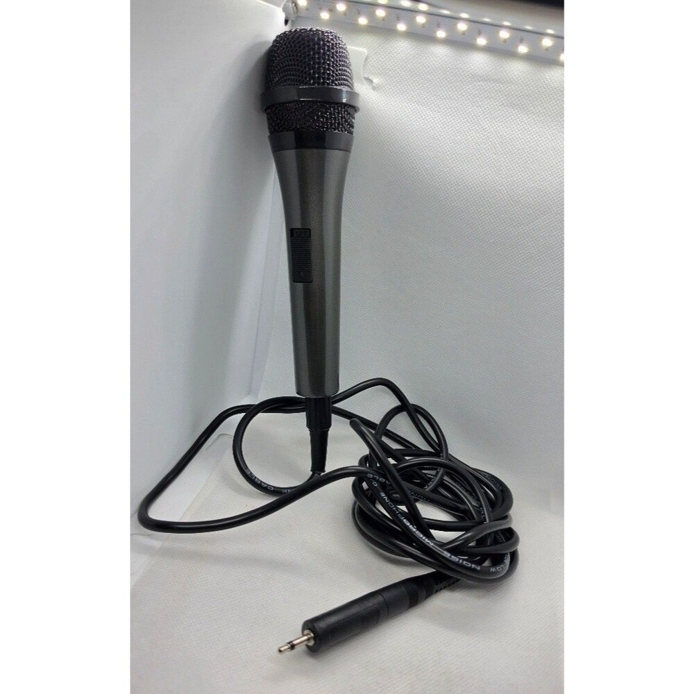 Karaoke USA M187 Professional Dynamic Corded Karaoke Microphone